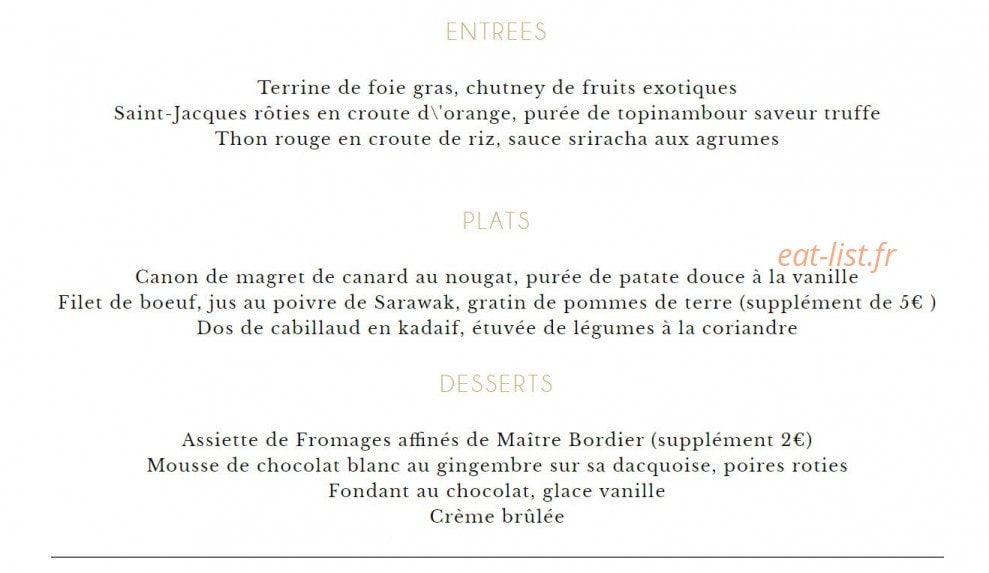 Le Jardin de l'Abbaye — carte page 2