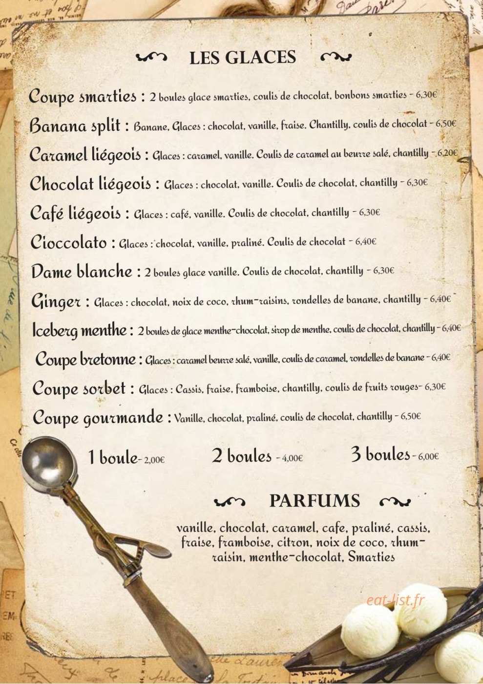 Galettes De Saint Malo — carte page 4
