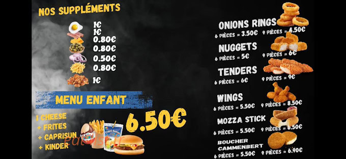 O'Kebabs Antrain — carte page 2