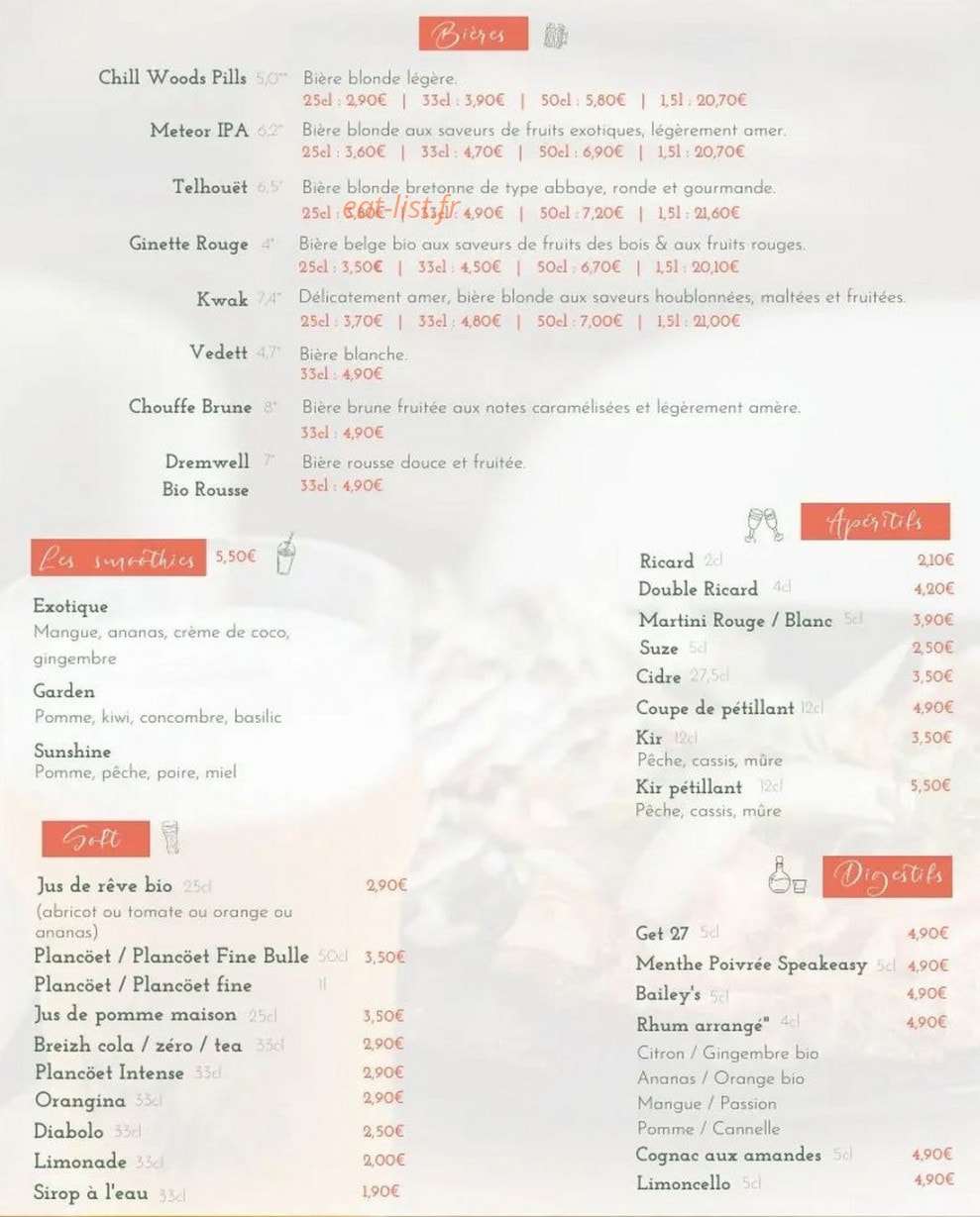 Chill Woods — carte page 5