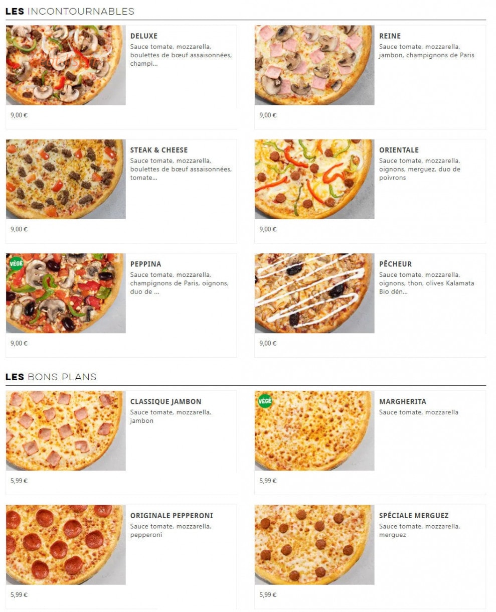 Domino's — carte page 4