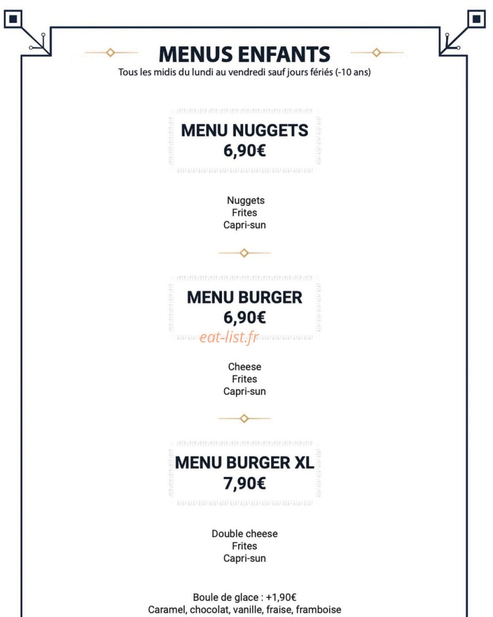 PointGrill — carte page 3