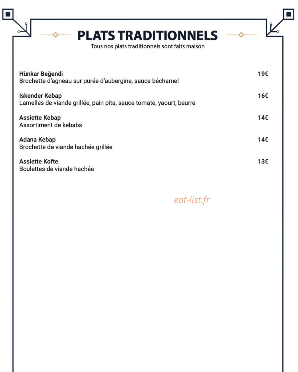 PointGrill — carte page 8