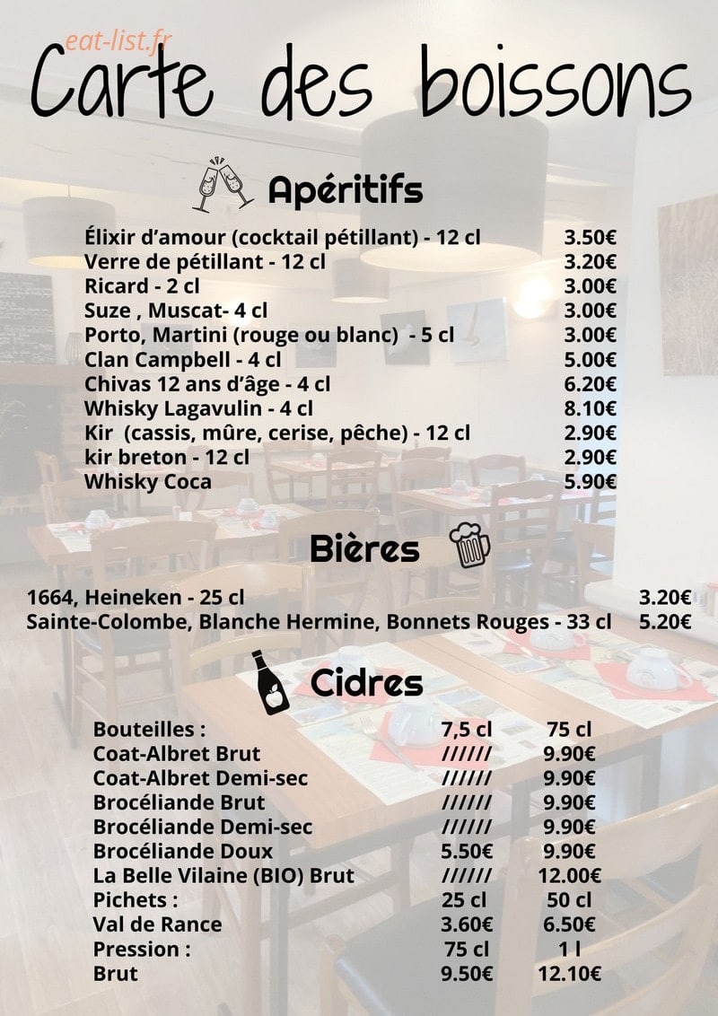 La Florentine — carte page 4