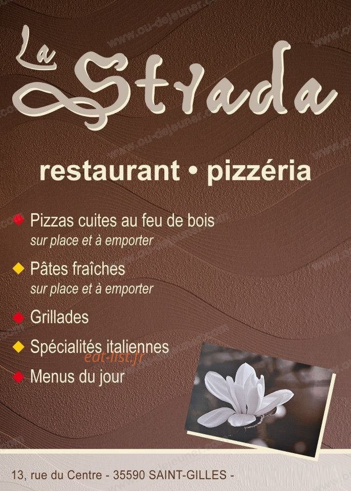 La Strada — carte page 1