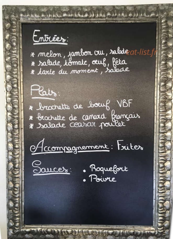 Ô pies gourmandes — carte page 1