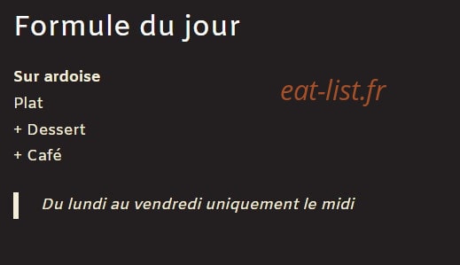 3B Bistro Gourmand — carte page 9