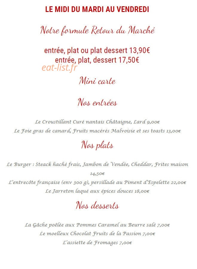 Allons Chez Nath — carte page 5