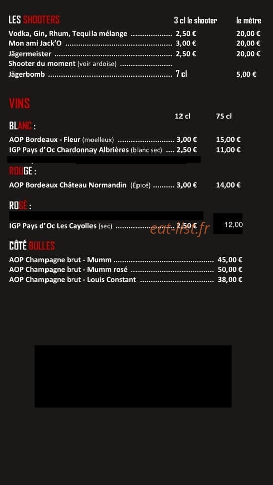 Le Corossol — carte page 2