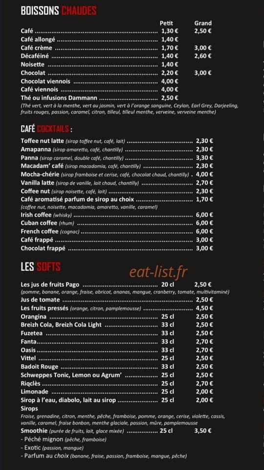 Le Corossol — carte page 4