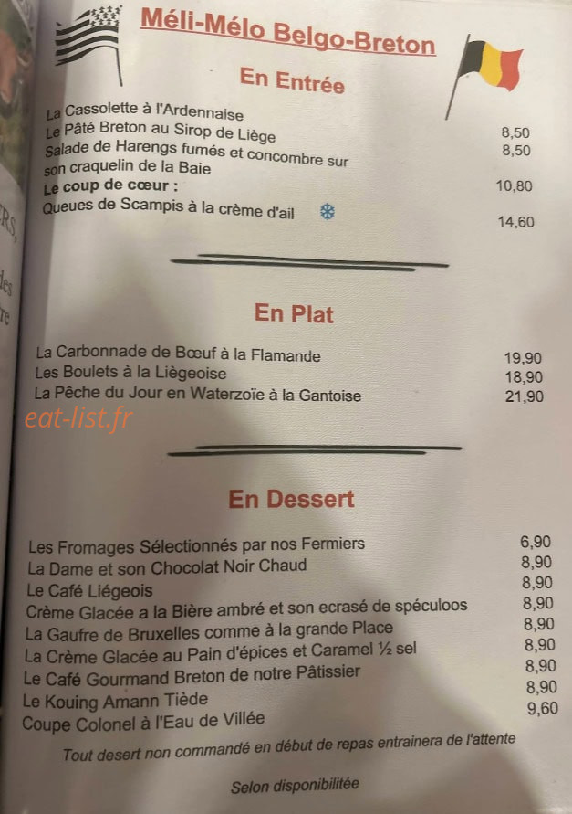 Chez Phil...A table ! — carte page 1