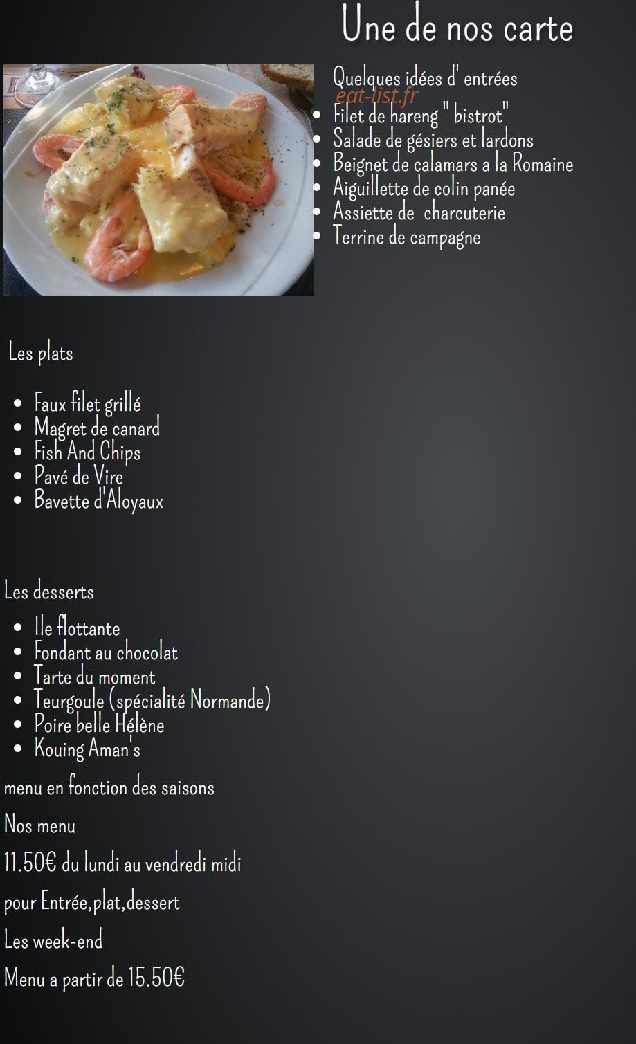 La Charmille — carte page 1