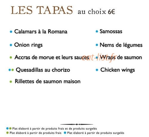 Le Colvert — carte page 1