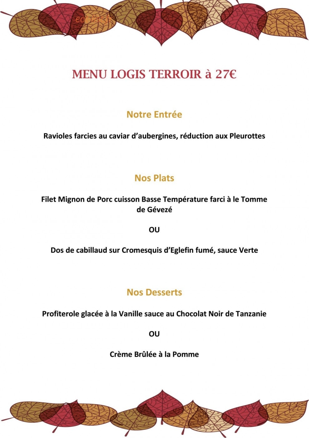 Le vieux moulin — carte page 2