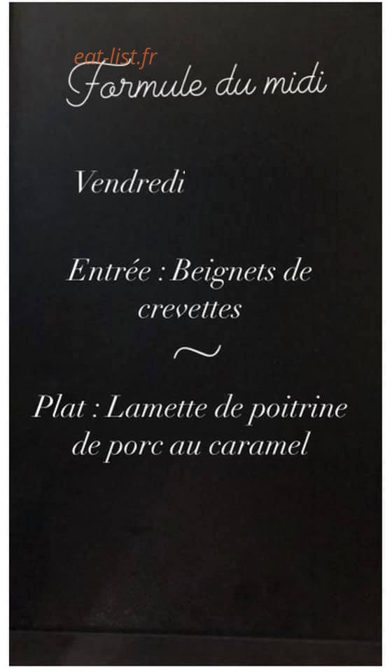 La Pause Thai — carte page 2