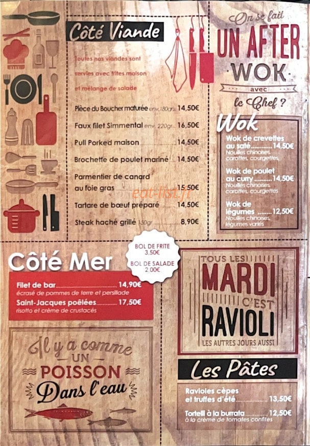 La Popote Des 2 Potes — carte page 3