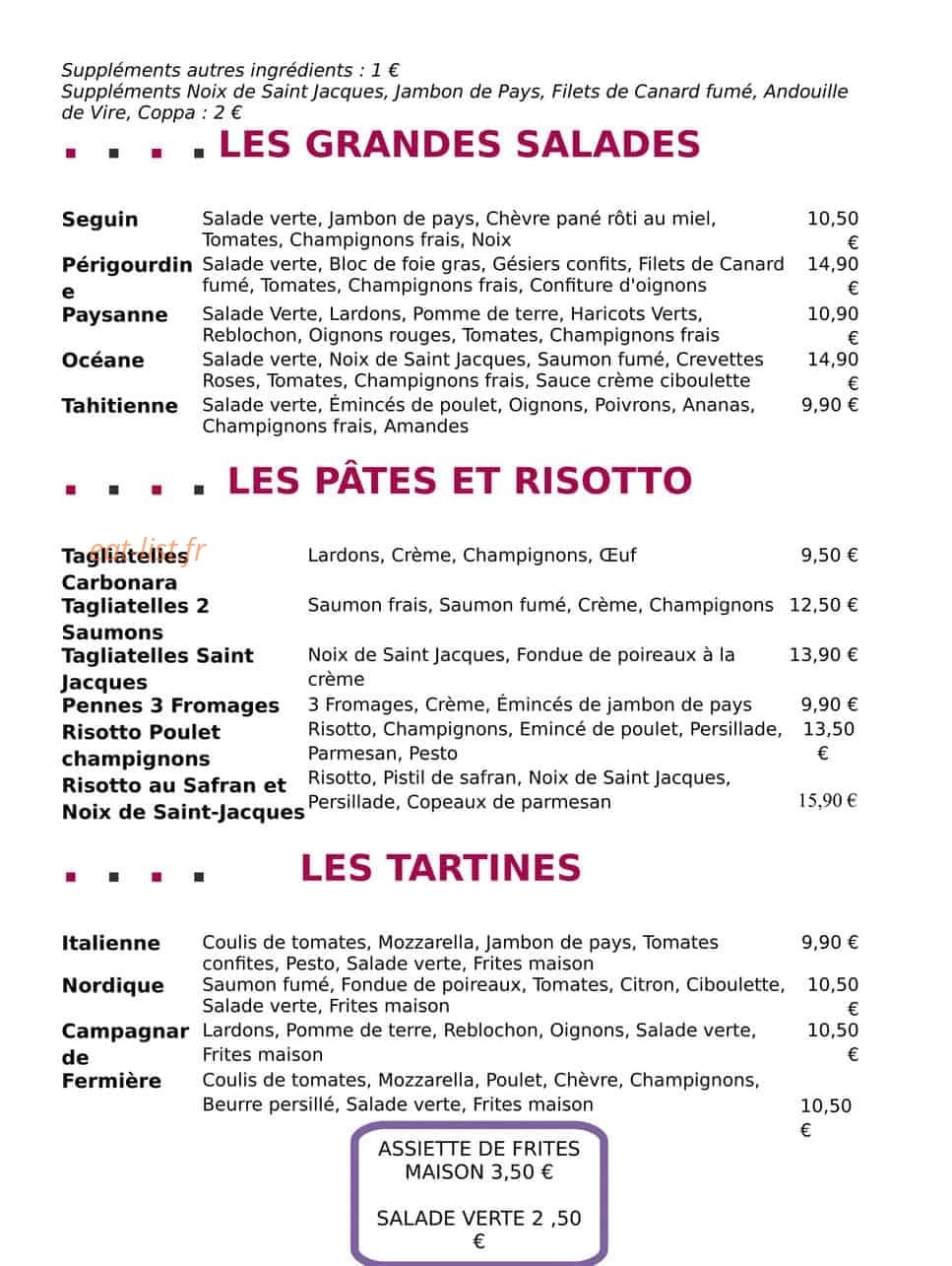 Li & No — carte page 3