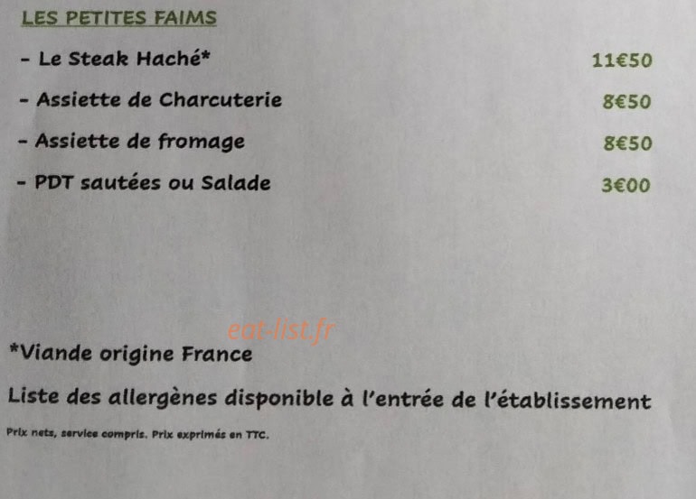 Les Frangines — carte page 2