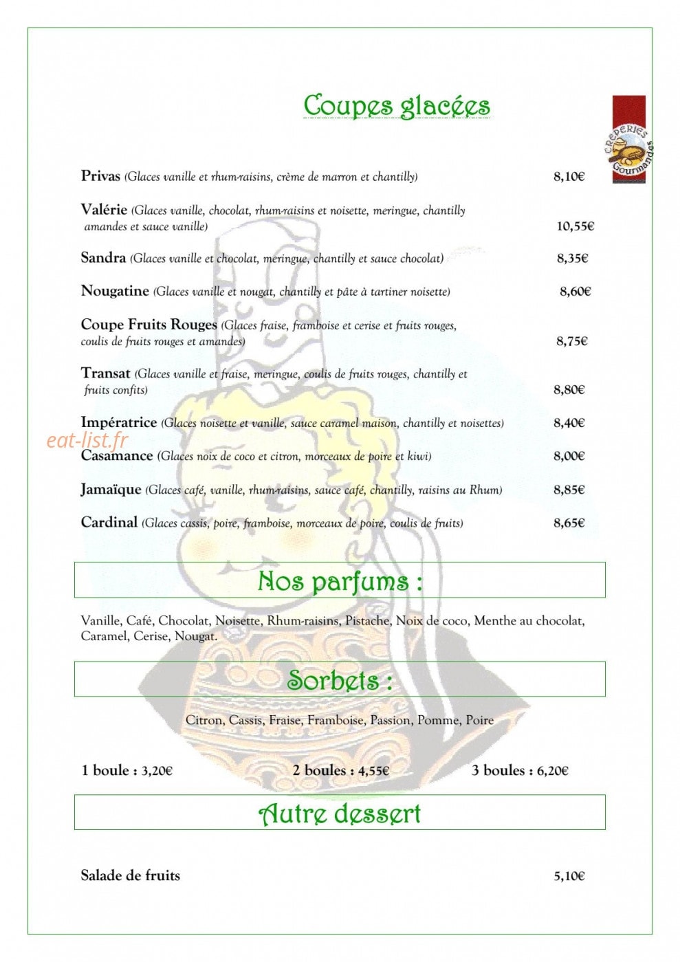 Fleurs d'Ajonc — carte page 8