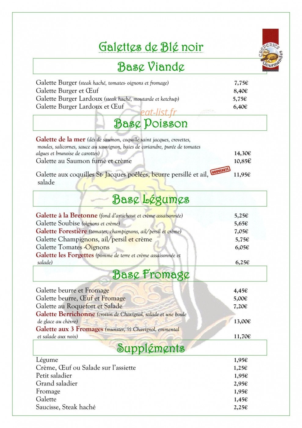 Fleurs d'Ajonc — carte page 2