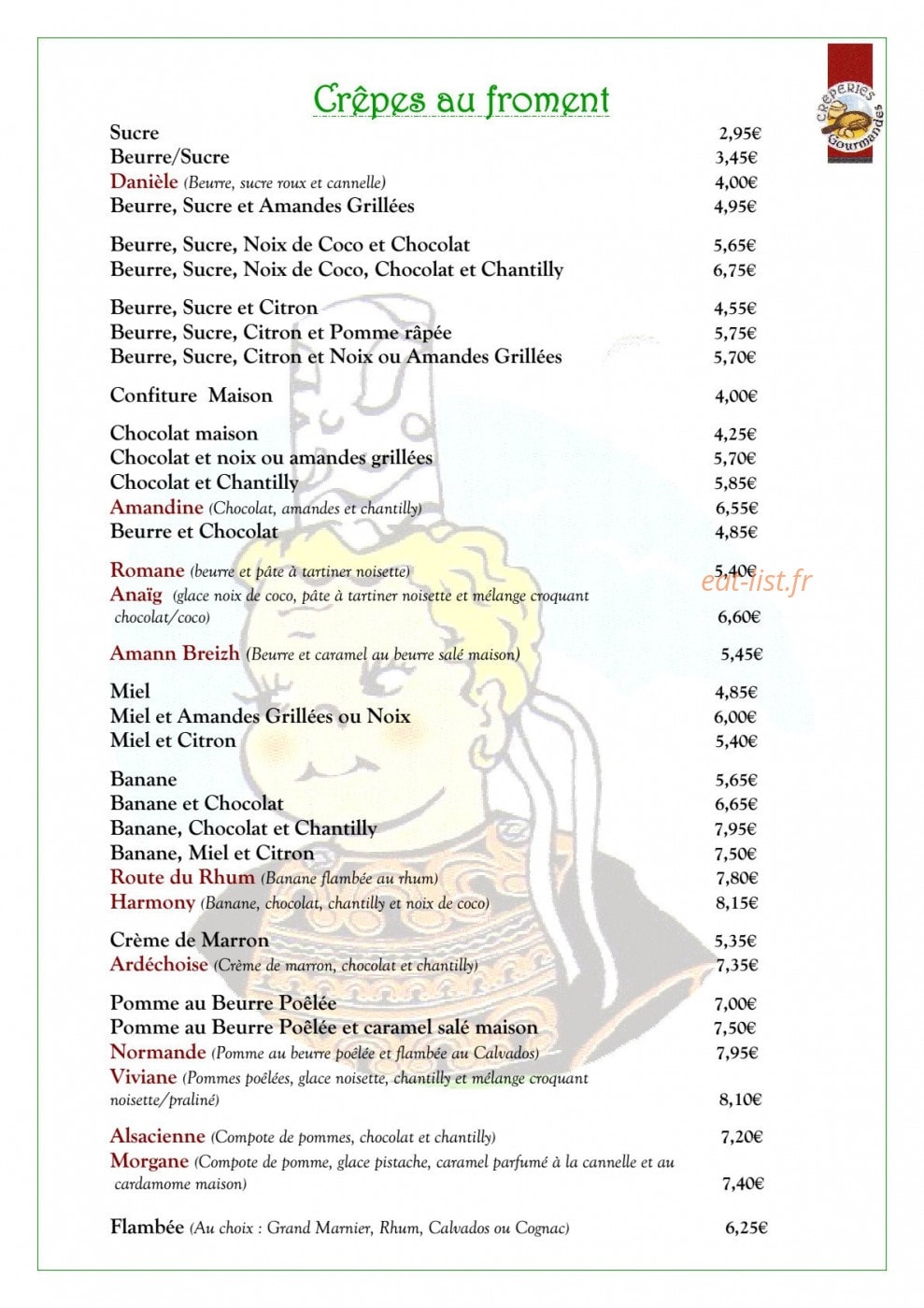 Fleurs d'Ajonc — carte page 5