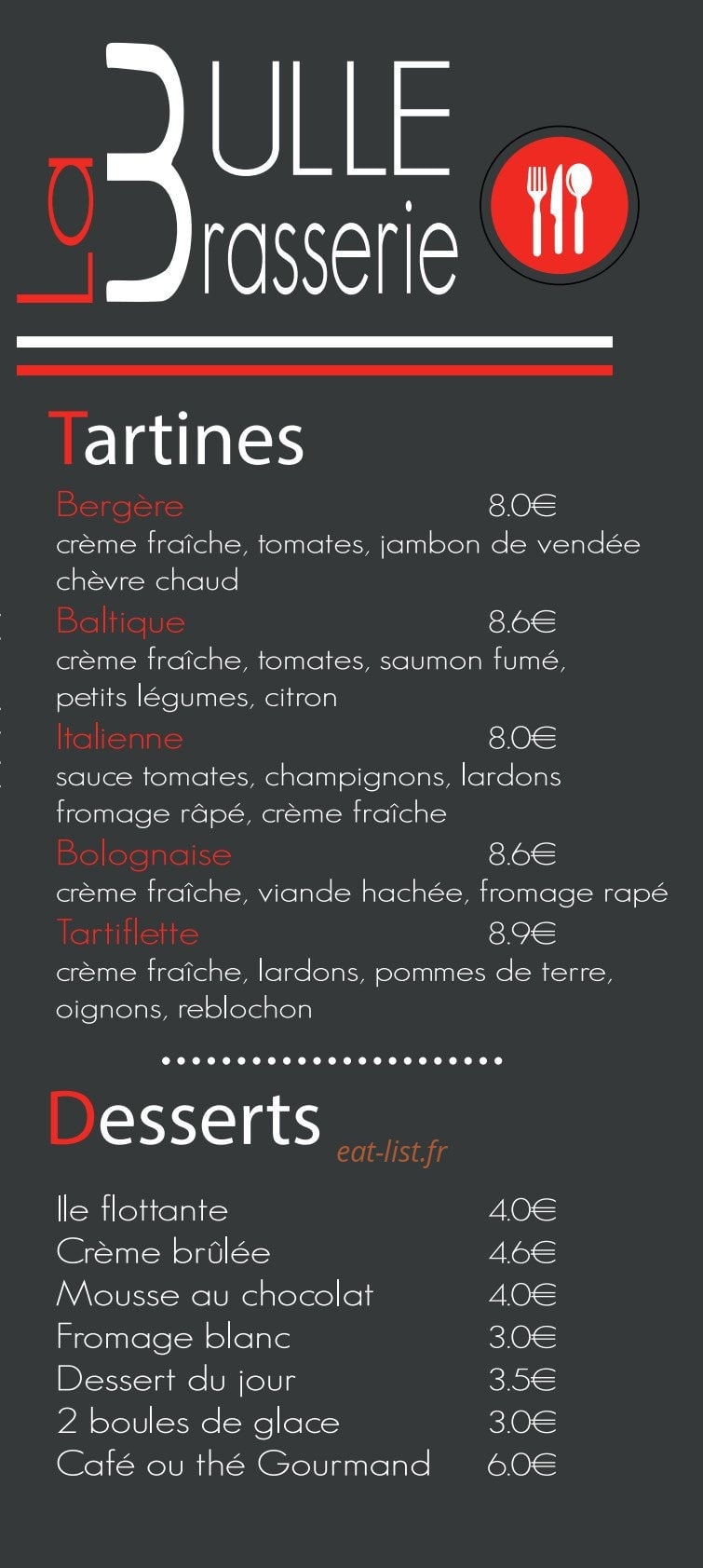 La Bulle — carte page 3