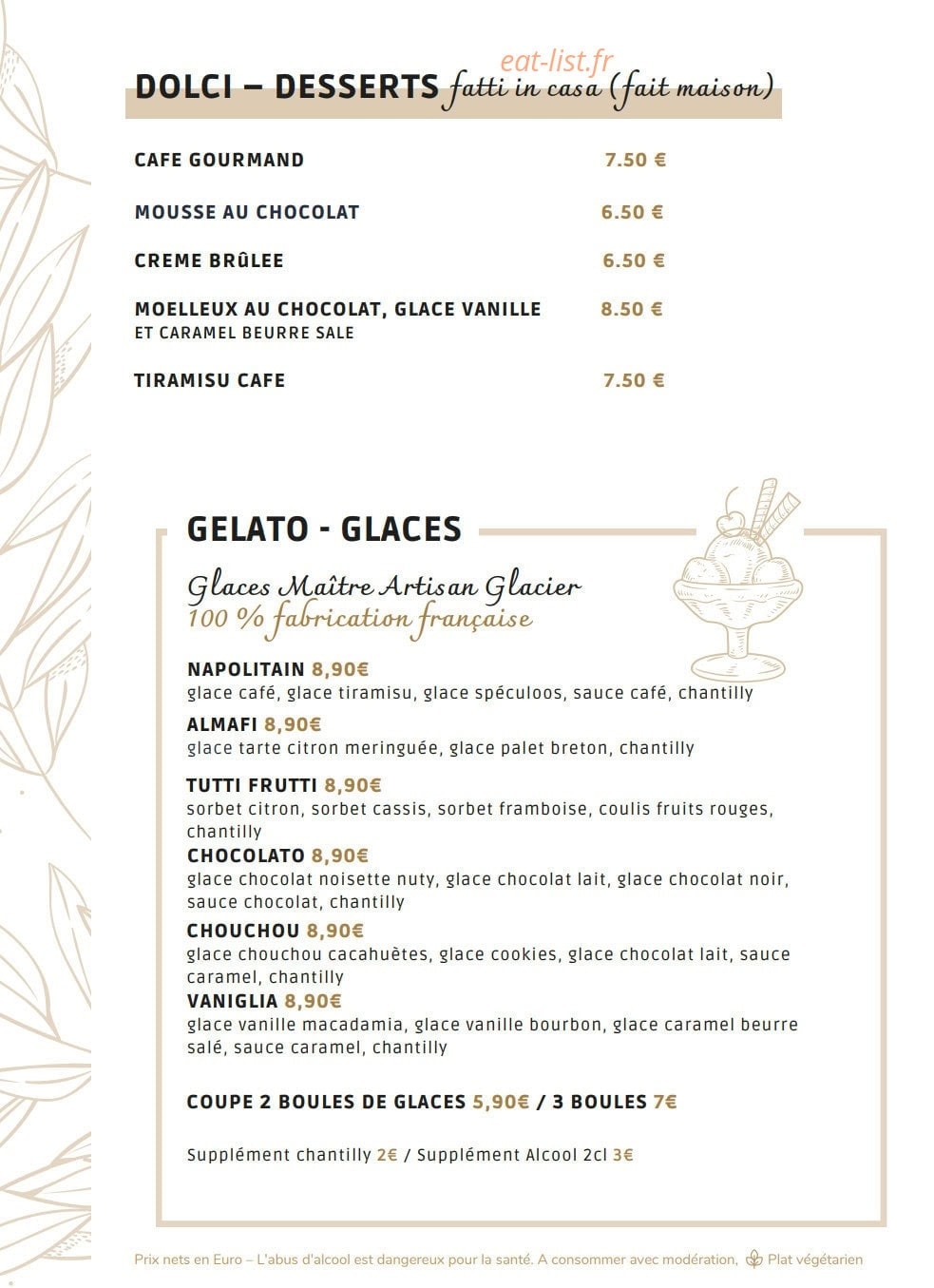 Le Rialto — carte page 7