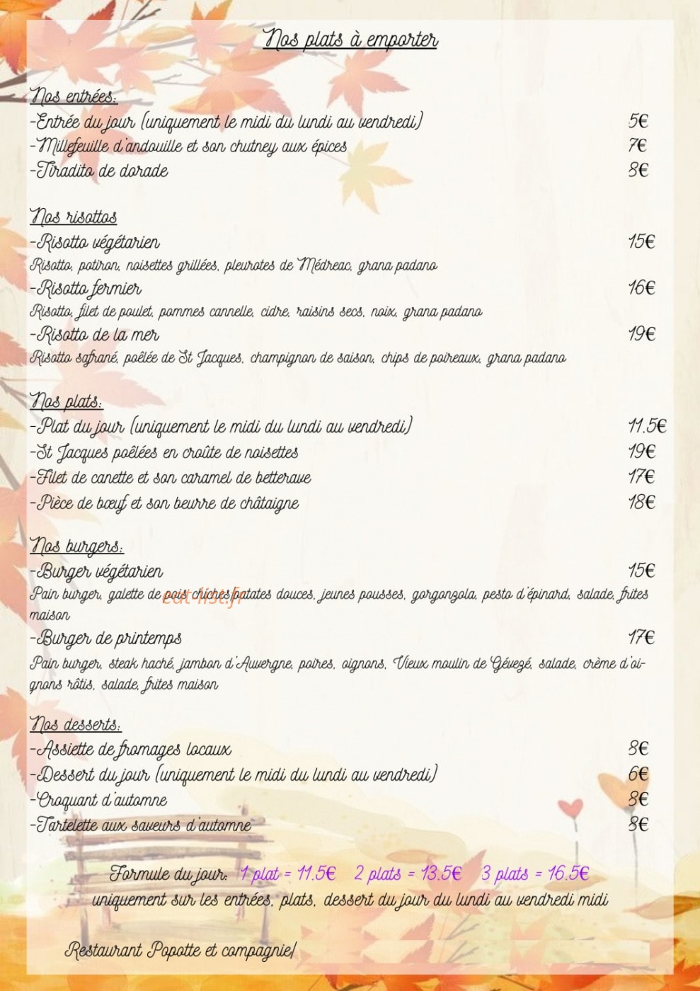Popotte et compagnie — carte page 4