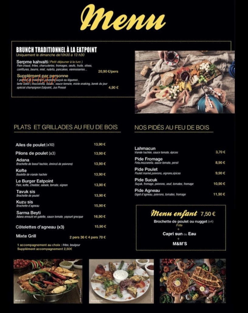 Eatpoint — carte page 2