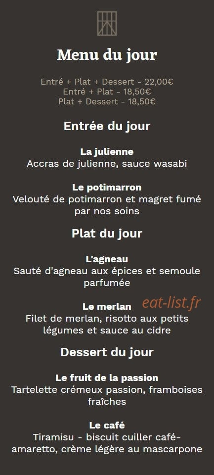 Les Halles — carte page 1