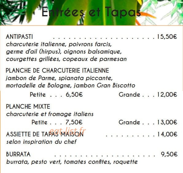 Cinecitta — carte page 1