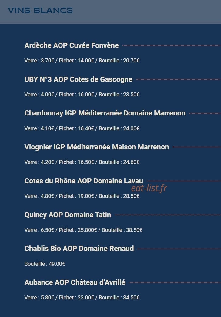 Madame Ao — carte page 12