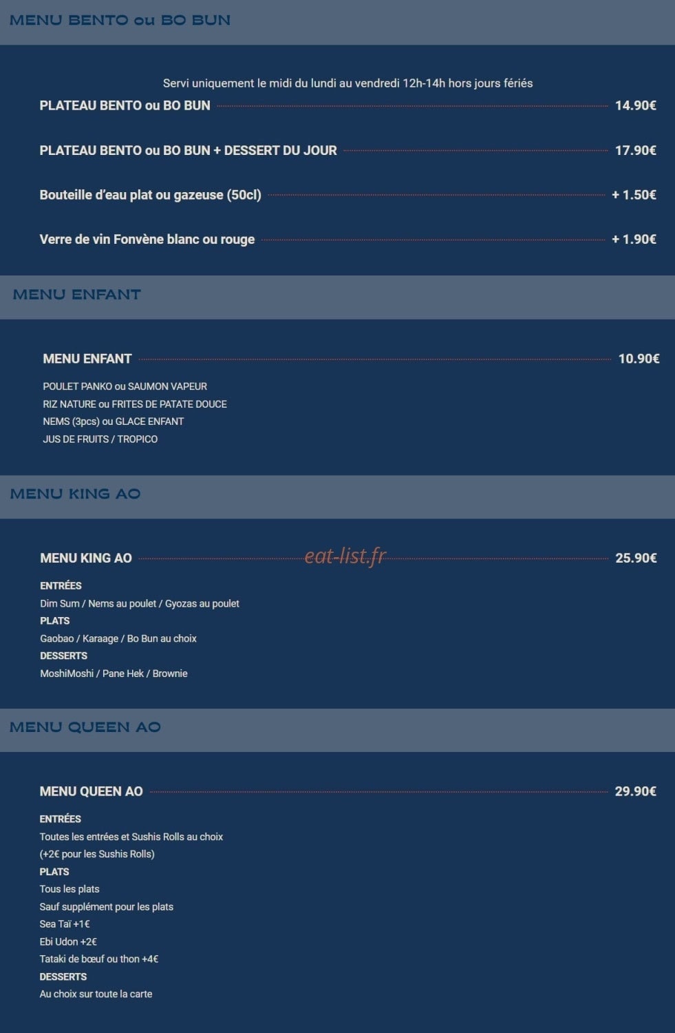 Madame Ao — carte page 5