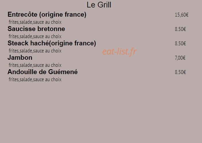 Carrément crepes — carte page 4