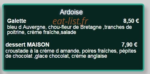 Carrément crepes — carte page 9