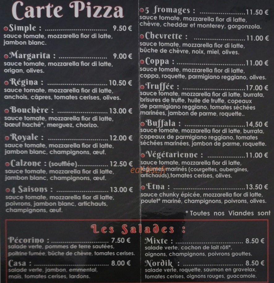 Casa Del Sol — carte page 4