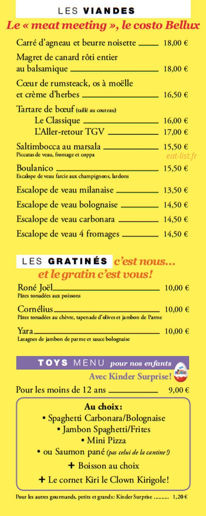 Castor Bellux — carte page 7