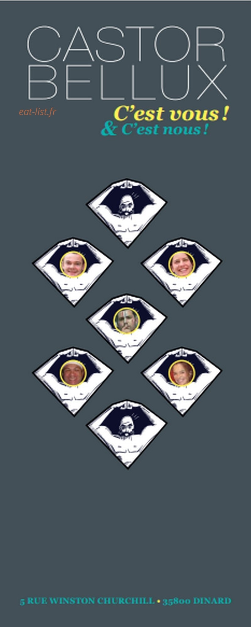 Castor Bellux — carte page 8