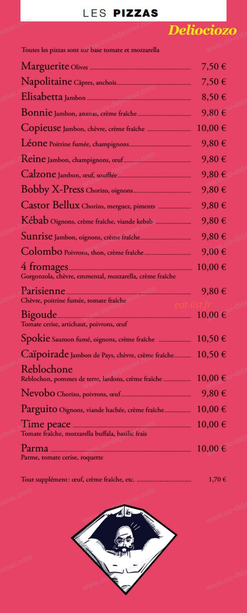 Castor Bellux — carte page 6