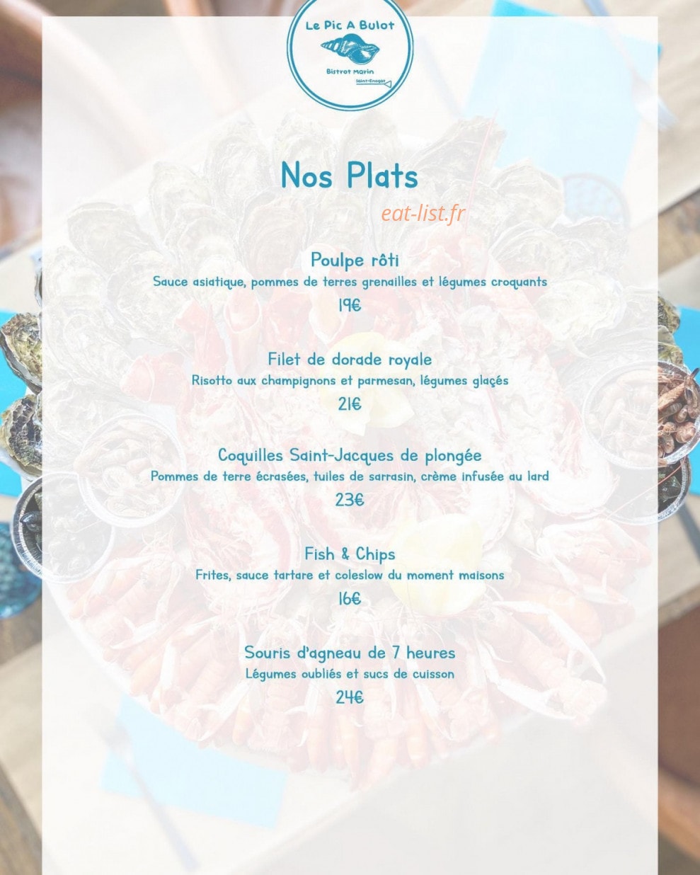 Le Pic A Bulot — carte page 2