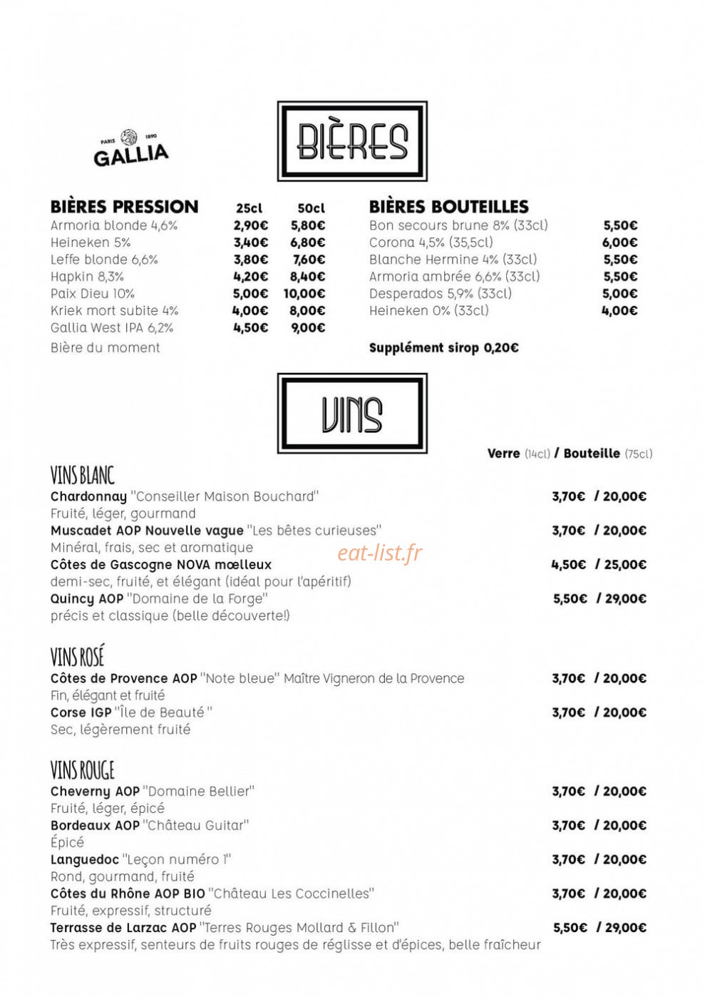 Le Wilson — carte page 4