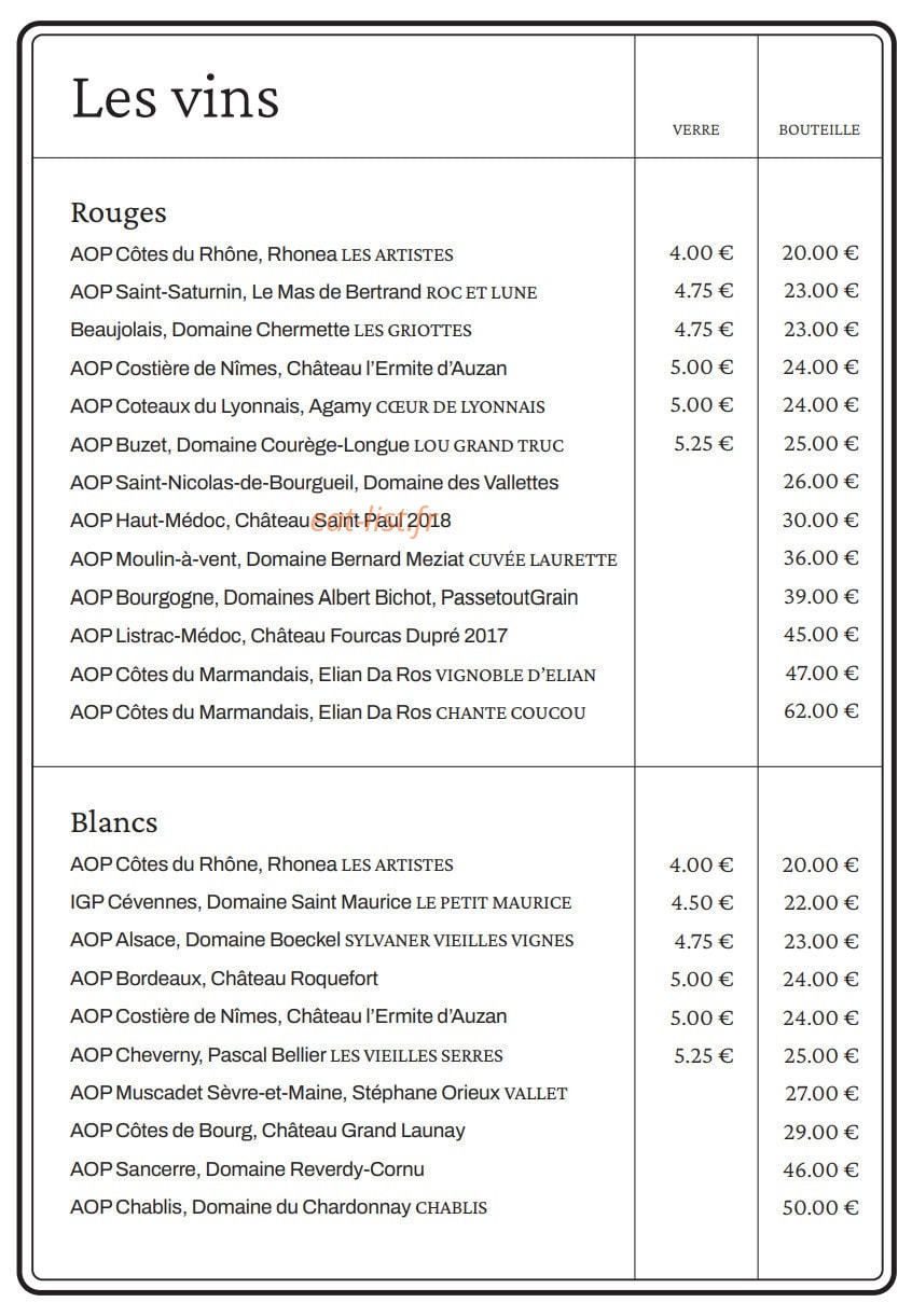 Les Cancres — carte page 7