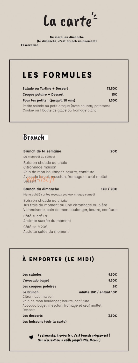 Merci Monsieur — carte page 1