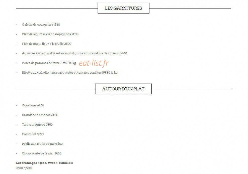 Ruellan Traiteur — carte page 7