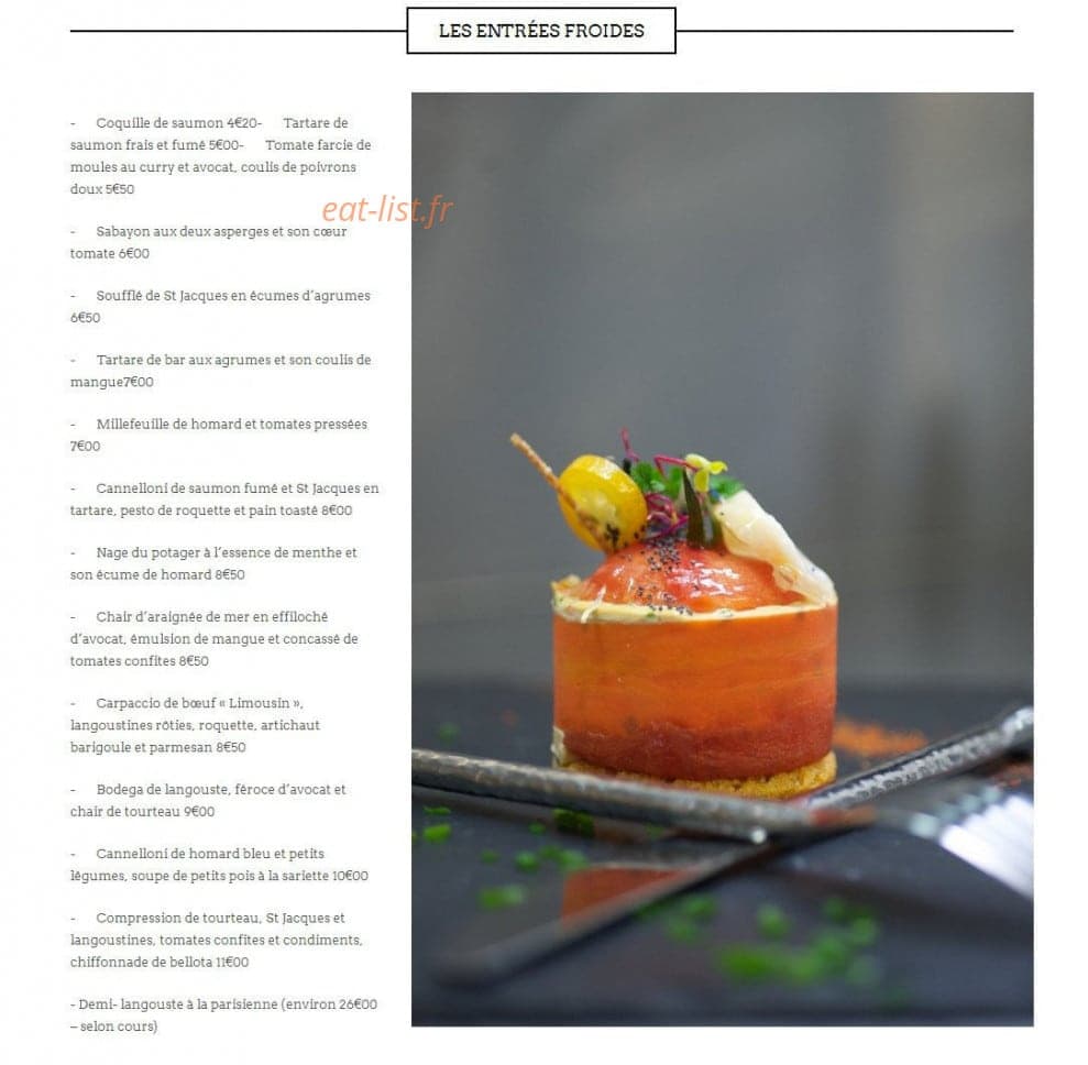 Ruellan Traiteur — carte page 3