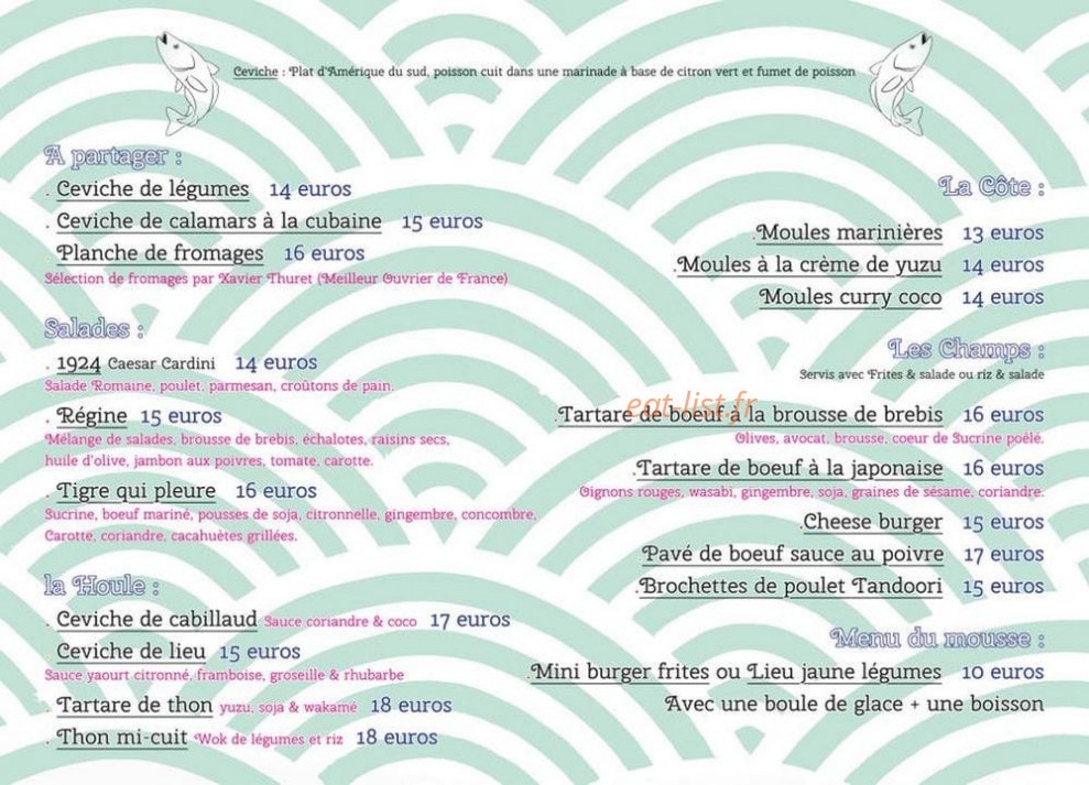 La Houle — carte page 1