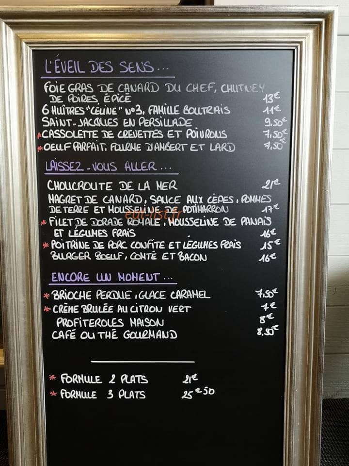 L'annexe Ã  Saint Lunaire - menu et photos