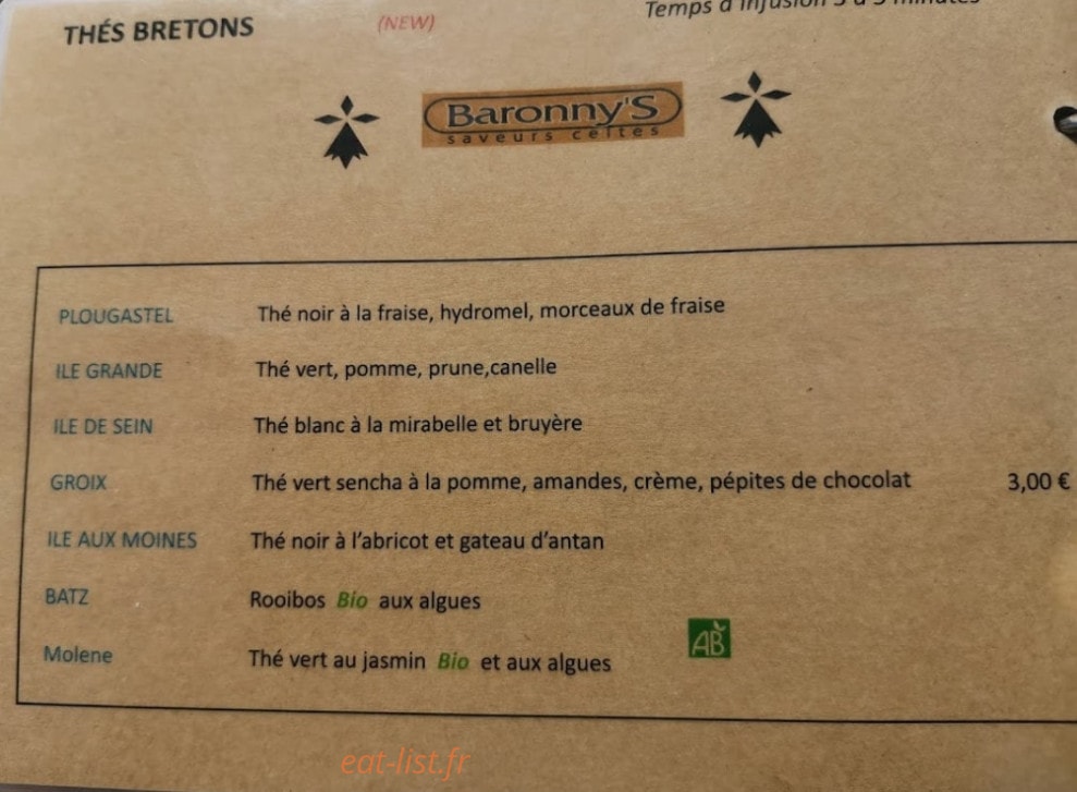 Pizza du Lion — carte page 4