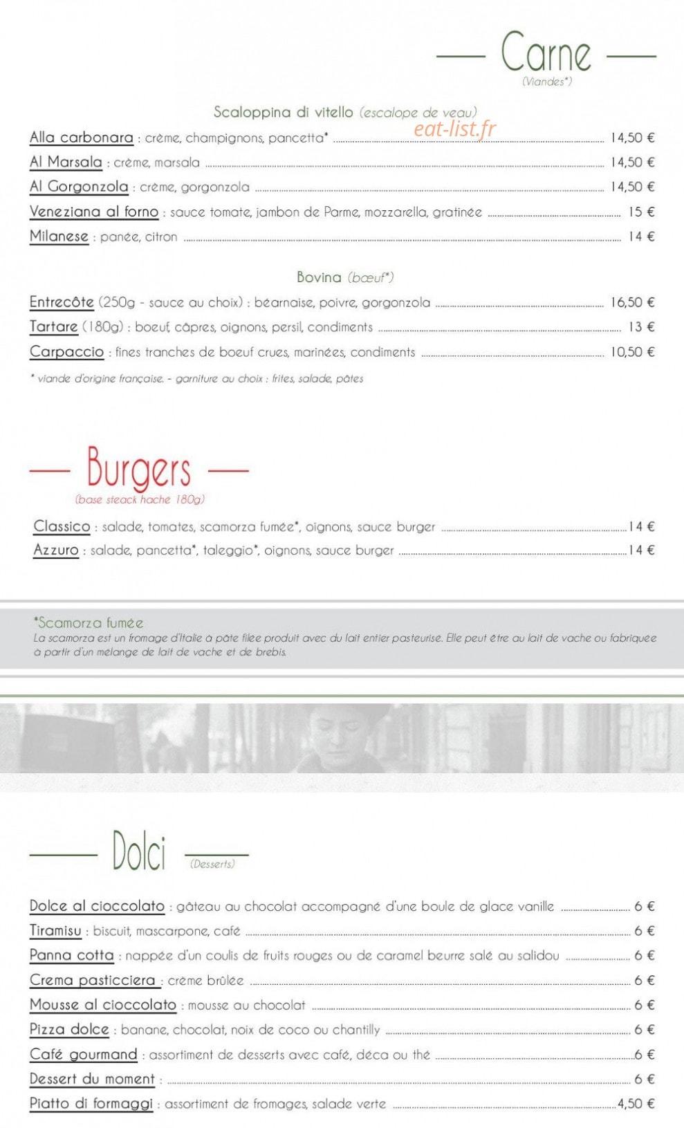 Chez Mipa — carte page 4