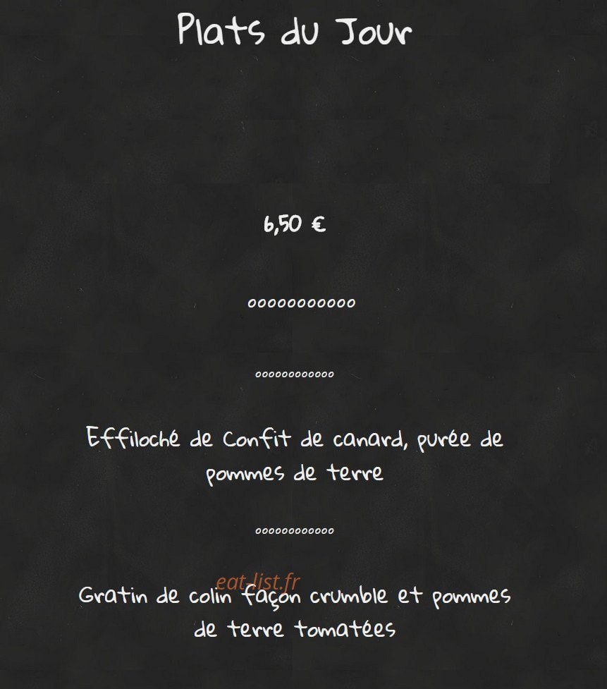 Eaty — carte page 1
